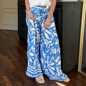 Surf Gypsy Printed Satin Pants